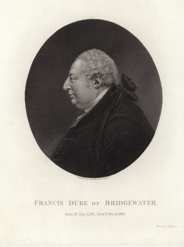 Franciszek książę Bridgewater autorstwa English School
