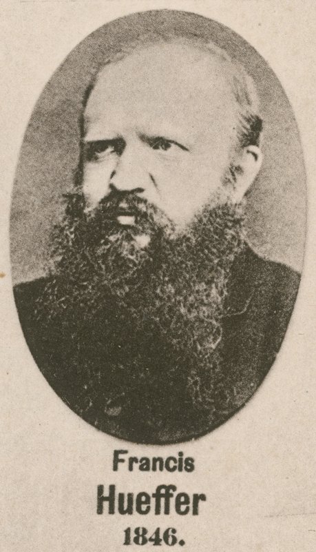 Francis Hueffer (grafika) autorstwa English School