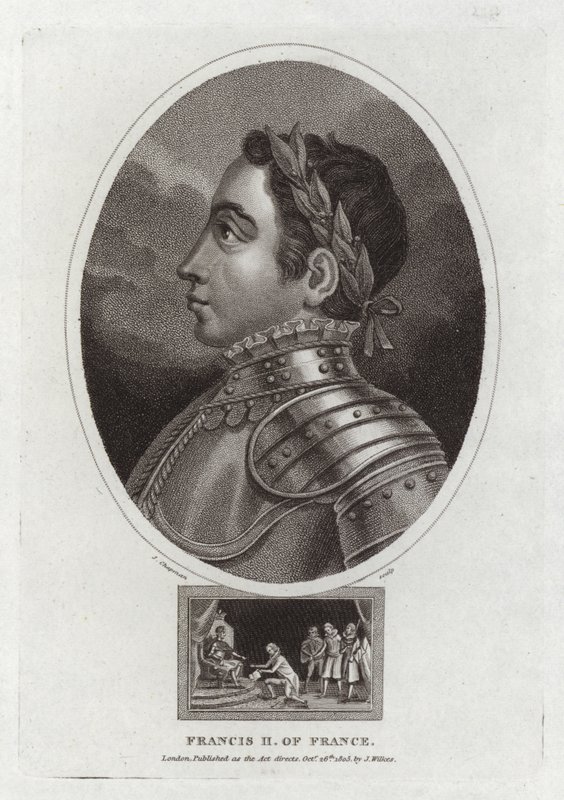 Franciszek II z Francji autorstwa English School
