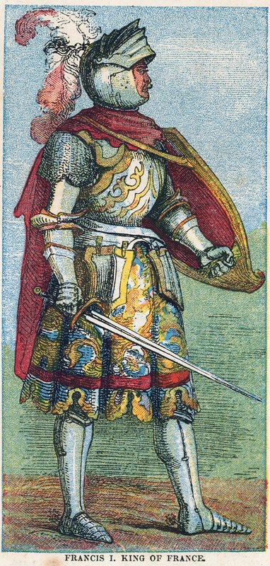 Franciszek I, król Francji autorstwa English School