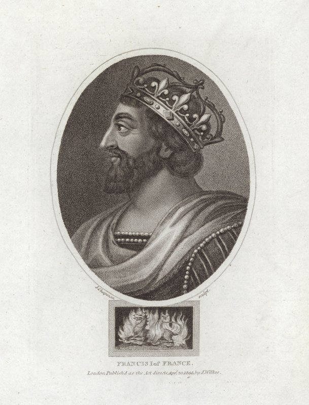 Franciszek I z Francji autorstwa English School