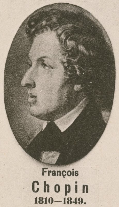 Francois Chopin (grafika) autorstwa English School