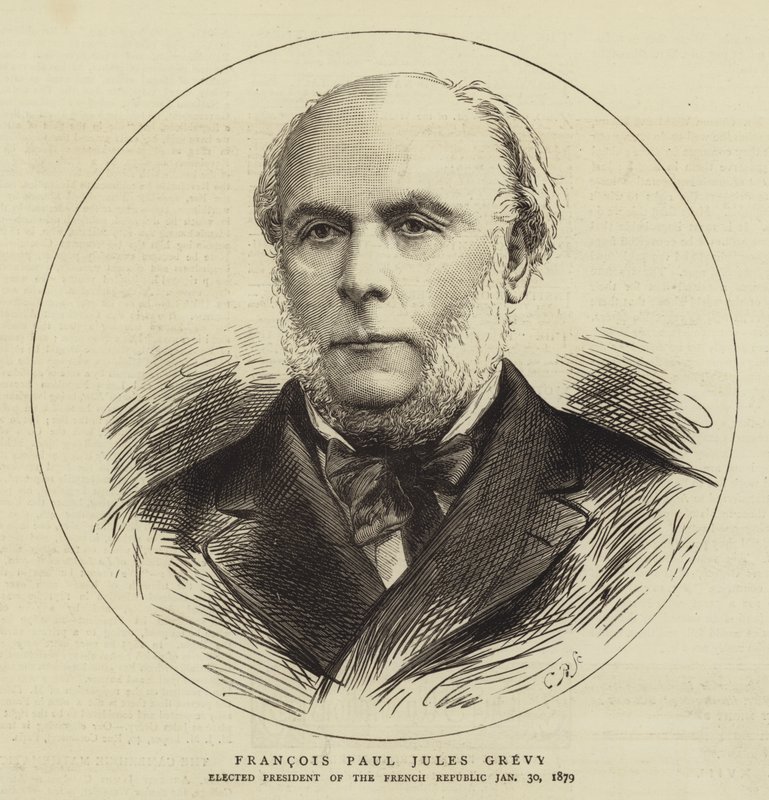 Francois Paul Jules Grevy (Grawerowanie) autorstwa English School