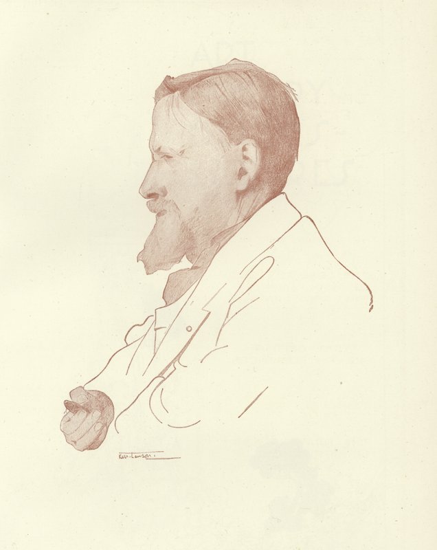 Frank Brangwyn, anglo-walijski artysta i projektant autorstwa English School