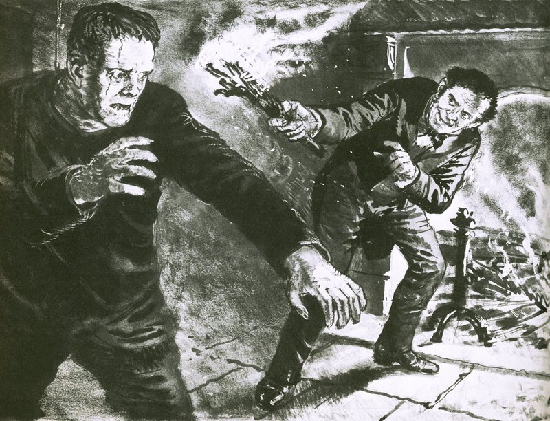 Frankenstein autorstwa English School
