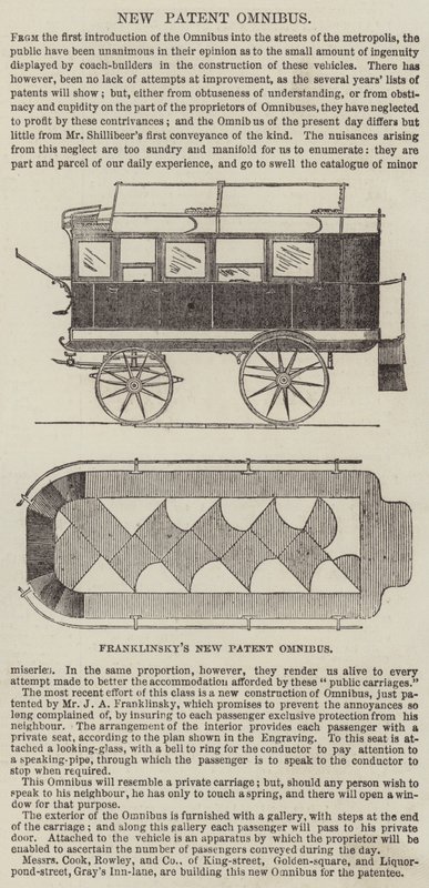 Nowy patentowy Omnibus Franklinsky