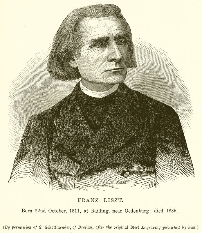 Franciszek Liszt autorstwa English School