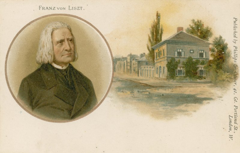 Franciszek Liszt, austriacki kompozytor autorstwa English School