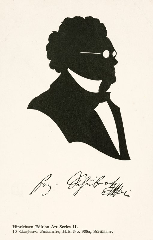 Franz Schubert , austriacki kompozytor (lito) autorstwa English School