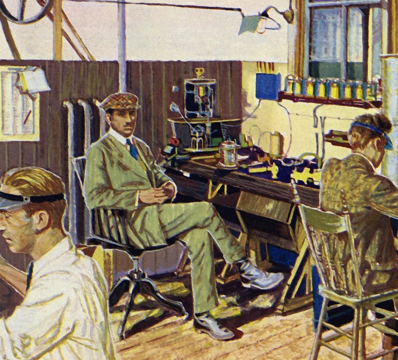Fred Royce założył fabrykę produkującą sprzęt elektryczny autorstwa English School