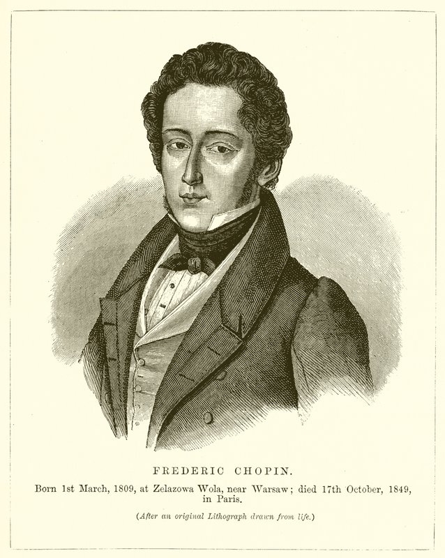 Fryderyk Chopin autorstwa English School