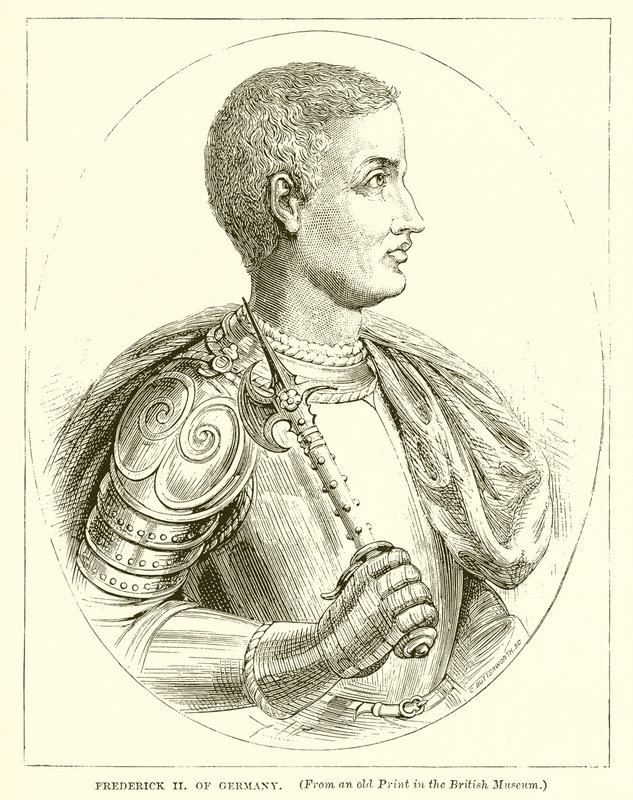 Fryderyk II z Niemiec autorstwa English School