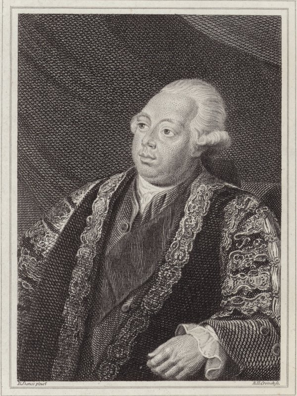 Fryderyk Lord North autorstwa English School