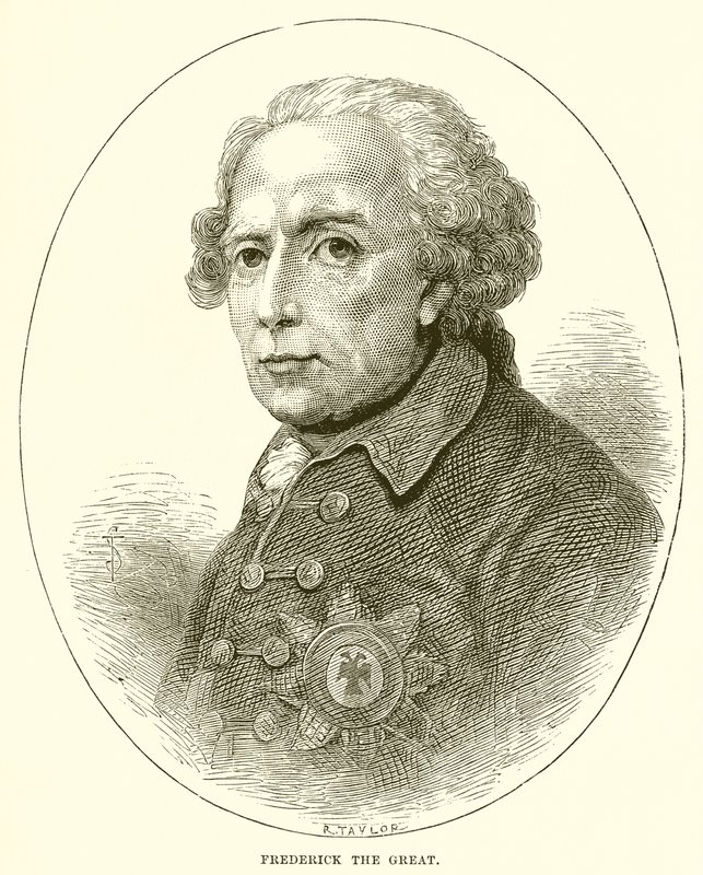 Fryderyk Wielki autorstwa English School