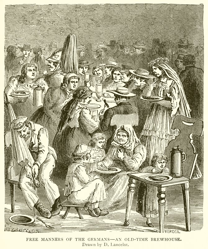 Wolne maniery Niemców — dawna warzelnia autorstwa English School