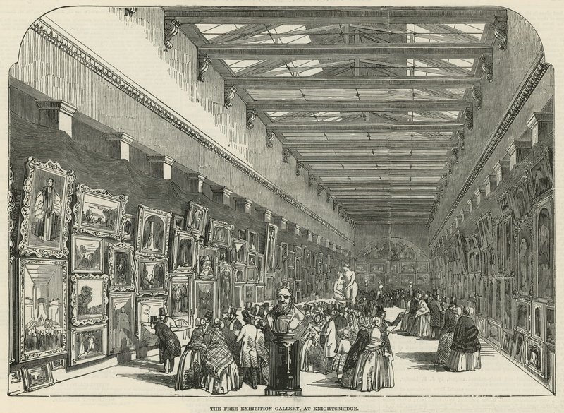 Darmowa galeria wystawowa w Knightsbridge autorstwa English School