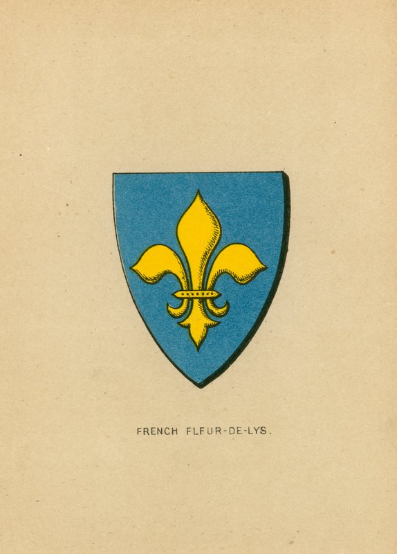 francuski Fleur-de-Lys autorstwa English School