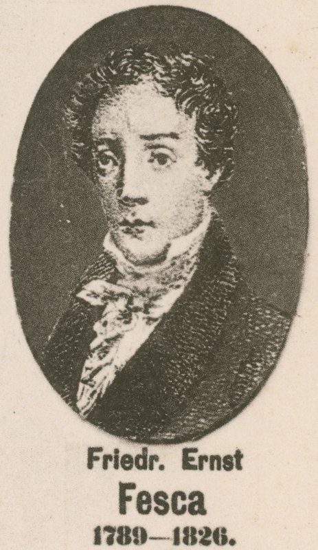 Friedrich Ernst Fesca (grafika) autorstwa English School