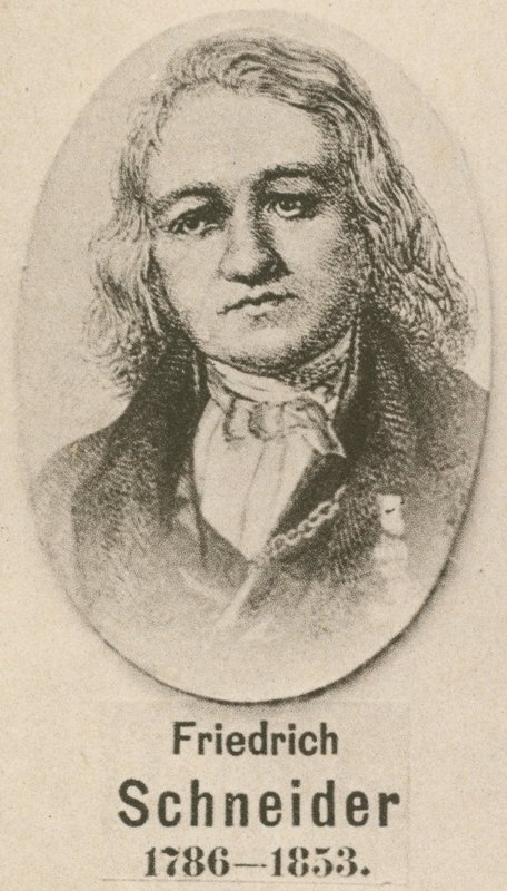Friedrich Schneider (grafika) autorstwa English School