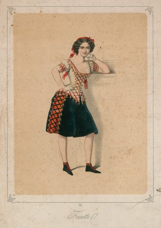 Frisette autorstwa English School