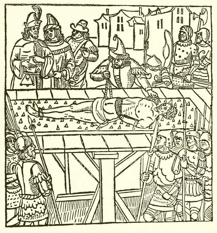 Od Lydgates Fall of Princes, 1494 autorstwa English School