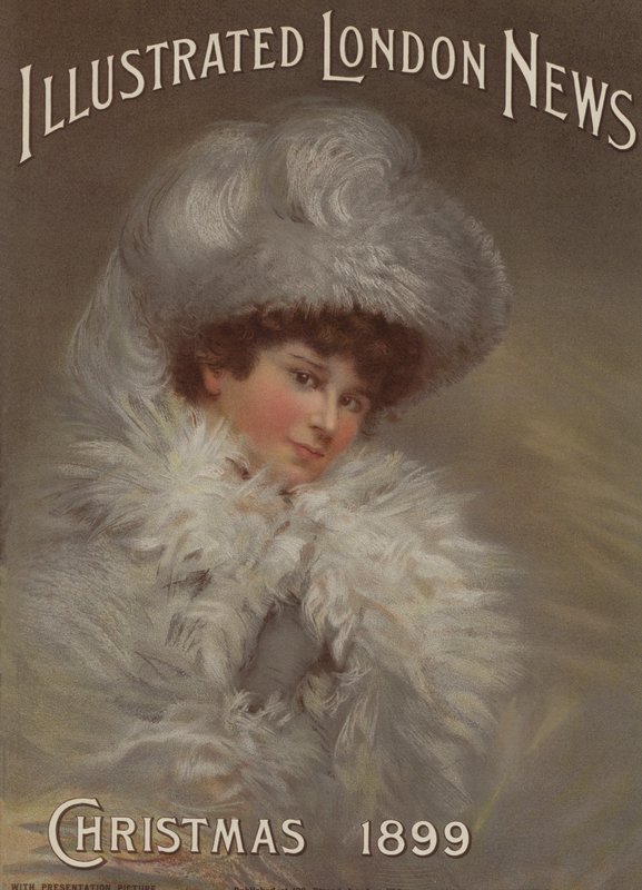 Przednia okładka numeru bożonarodzeniowego 1899 autorstwa English School