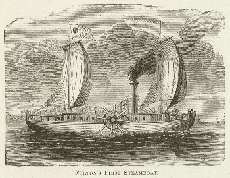 Fultony pierwszy parowiec autorstwa English School