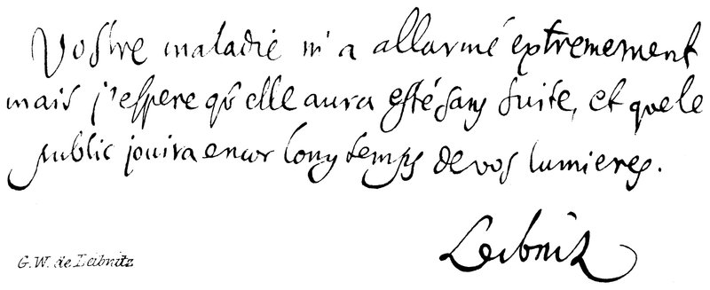 G W de Leibniz autorstwa English School