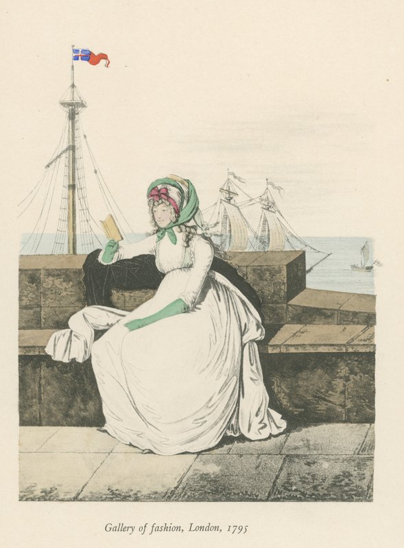 Galeria Mody, Londyn, 1795 autorstwa English School
