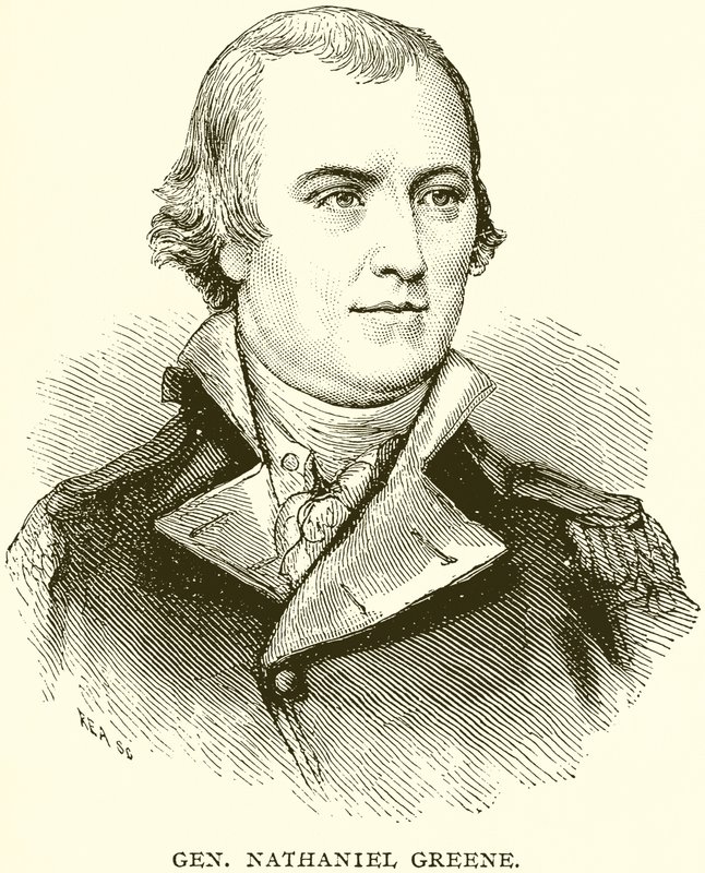 Gen. Nathaniel Greene autorstwa English School