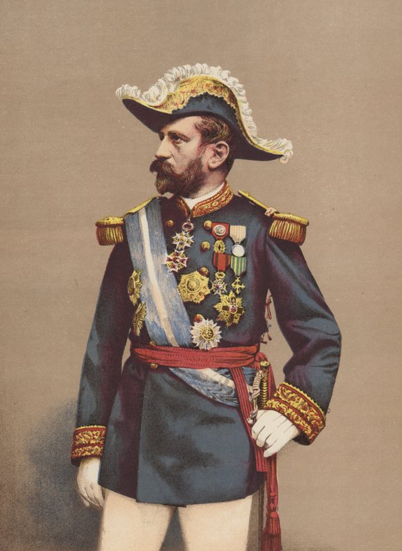 Generał Boulanger (chromolit) autorstwa English School