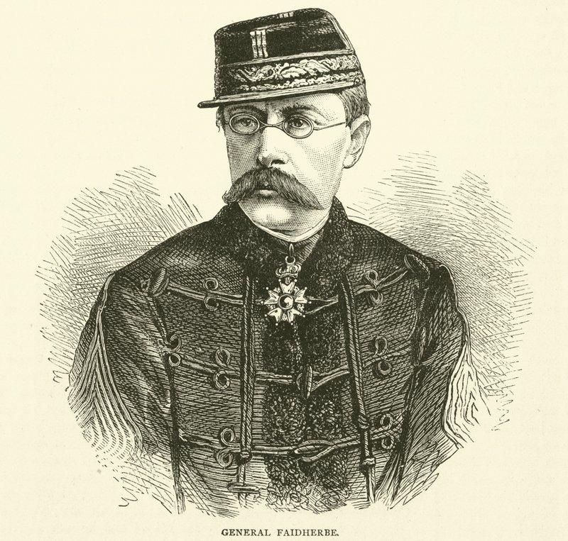 Generał Faidherbe, styczeń 1871 r. autorstwa English School