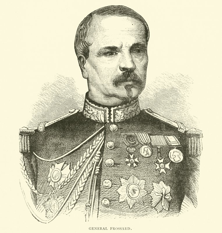 Generał Frossard, 1870 autorstwa English School