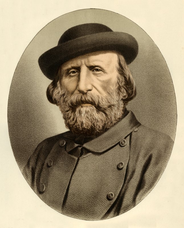 Generał Garibaldi autorstwa English School