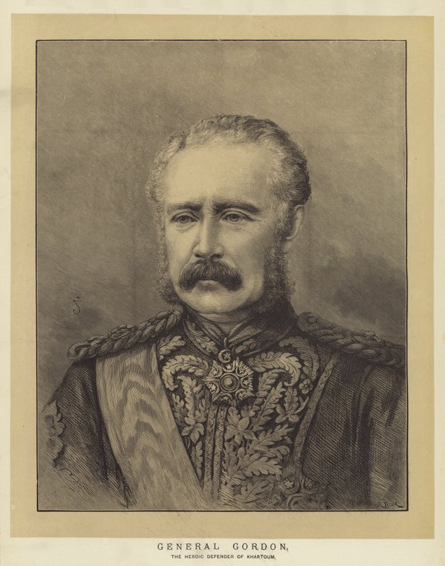 Generał Gordon, Bohaterski Obrońca Chartumu autorstwa English School