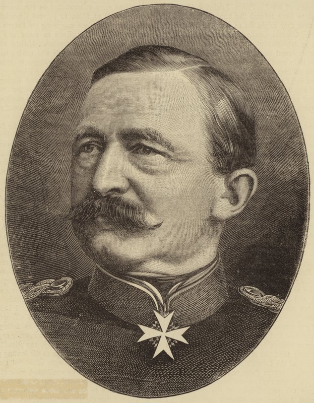 Generał Hugo von Obernitz autorstwa English School