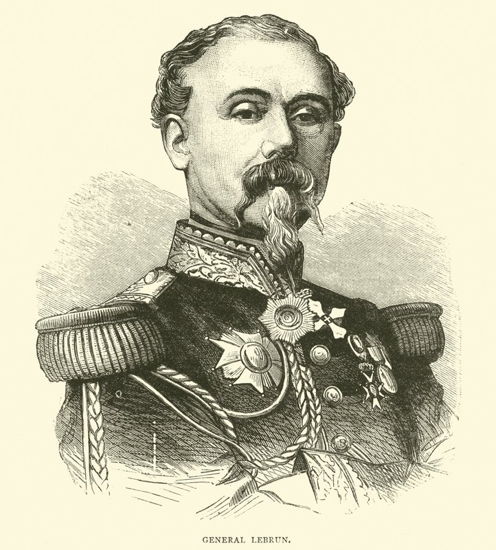 Generał Lebrun, maj 1871 autorstwa English School