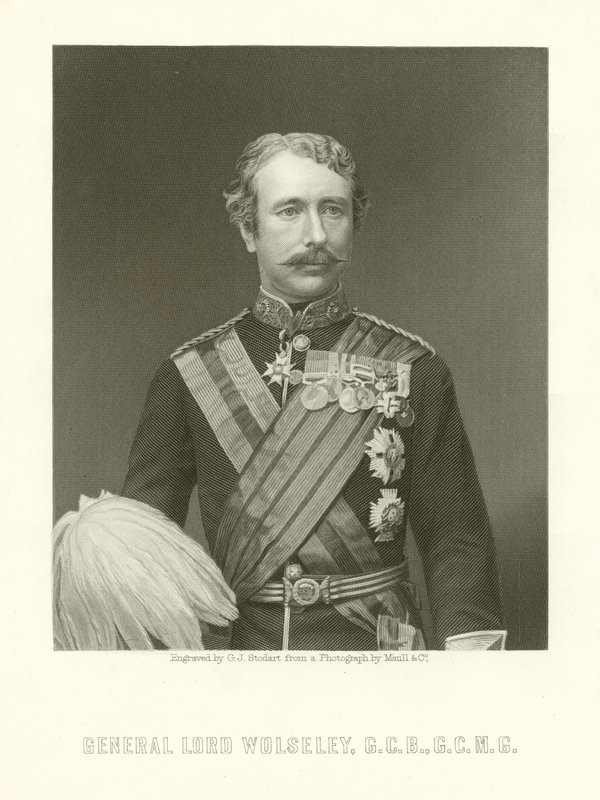Generał Lord Wolseley autorstwa English School