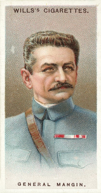 Generał Mangin (chromolit) autorstwa English School