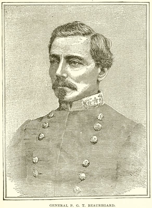 Generał P.G.T. Beauregard autorstwa English School