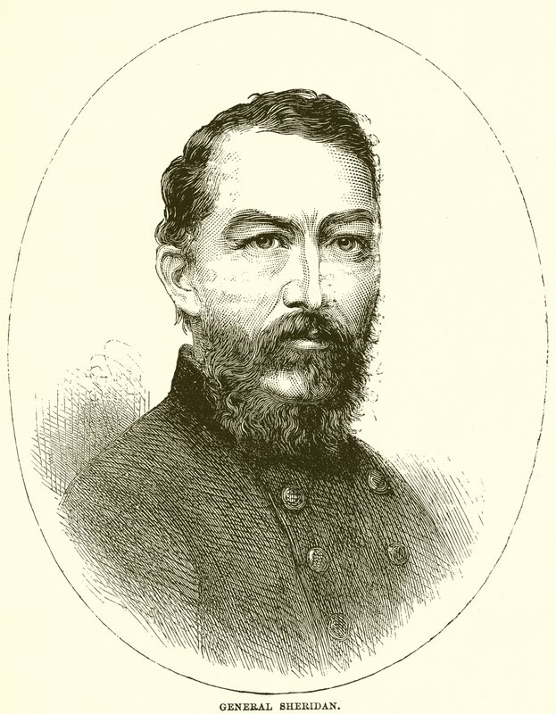 Generał Sheridan autorstwa English School