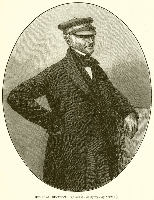 Generał Simpson autorstwa English School