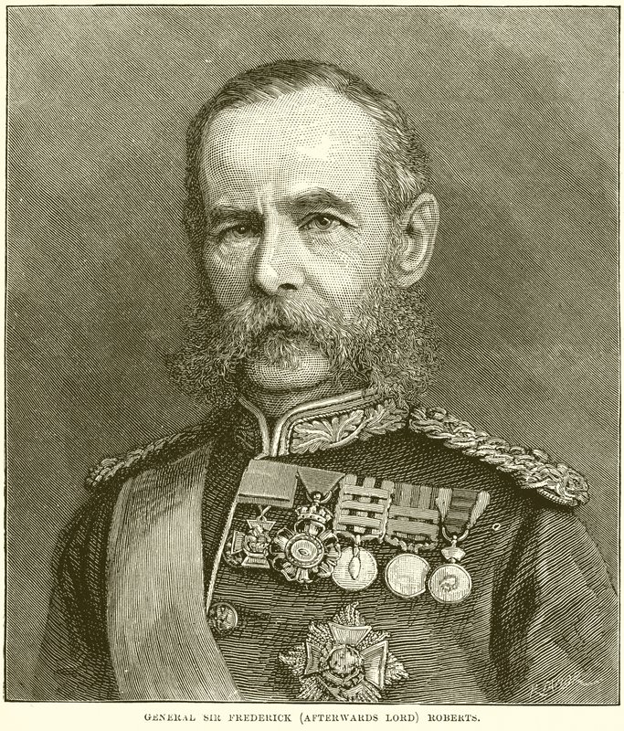 Generał Sir Frederick (Później Lord) Roberts autorstwa English School