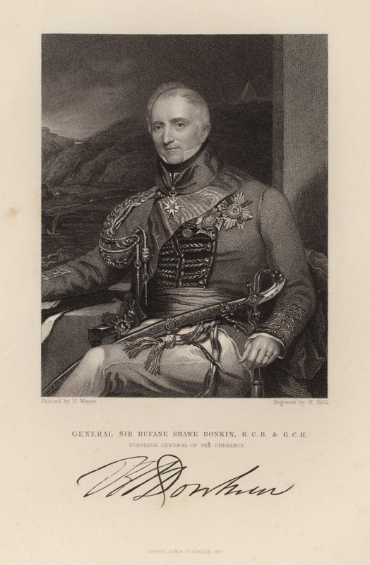 Generał Sir Rufane Shawe Donkin autorstwa English School