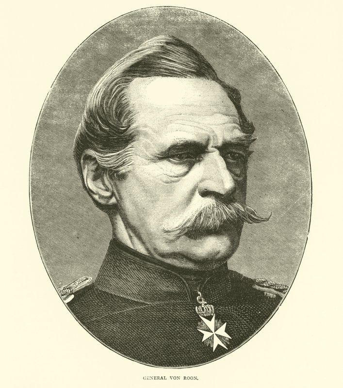 Generał von Roon, sierpień 1870 autorstwa English School