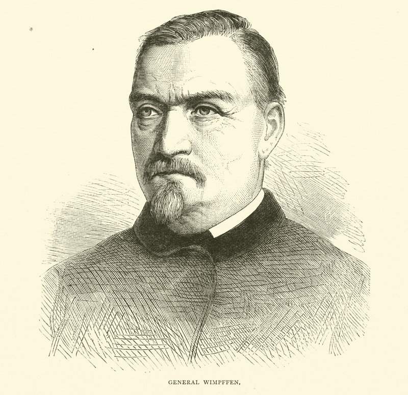 Generał Wimpffen, wrzesień 1870 autorstwa English School