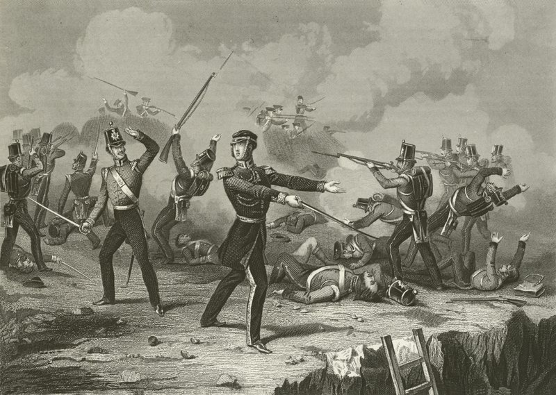 Generał Windham w Redanie, 8 września 1855 r autorstwa English School