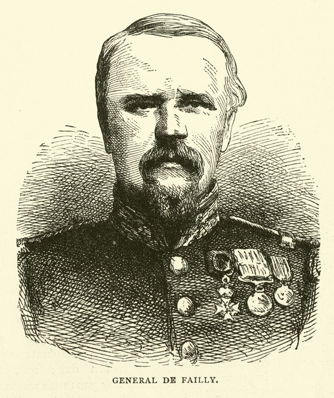 Generał de Failly, sierpień 1870 autorstwa English School