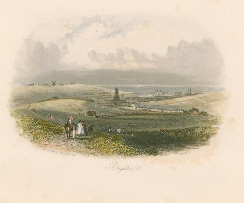 Widok ogólny Brighton autorstwa English School