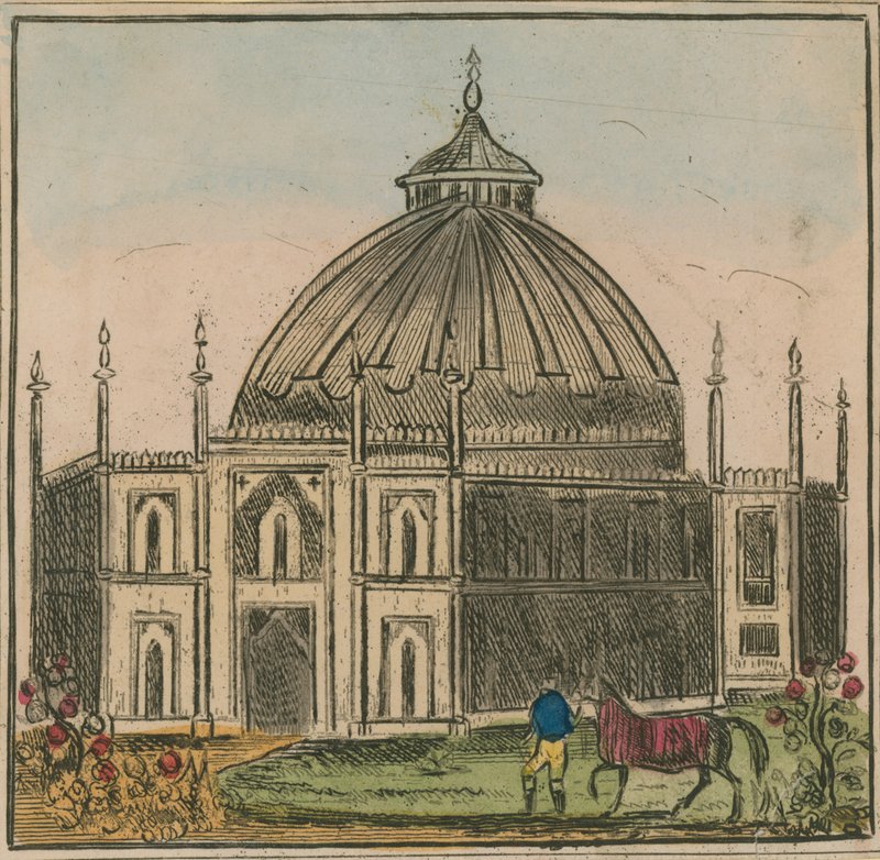 Widok ogólny Brighton Dome autorstwa English School